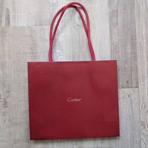 Cartier shopping bag